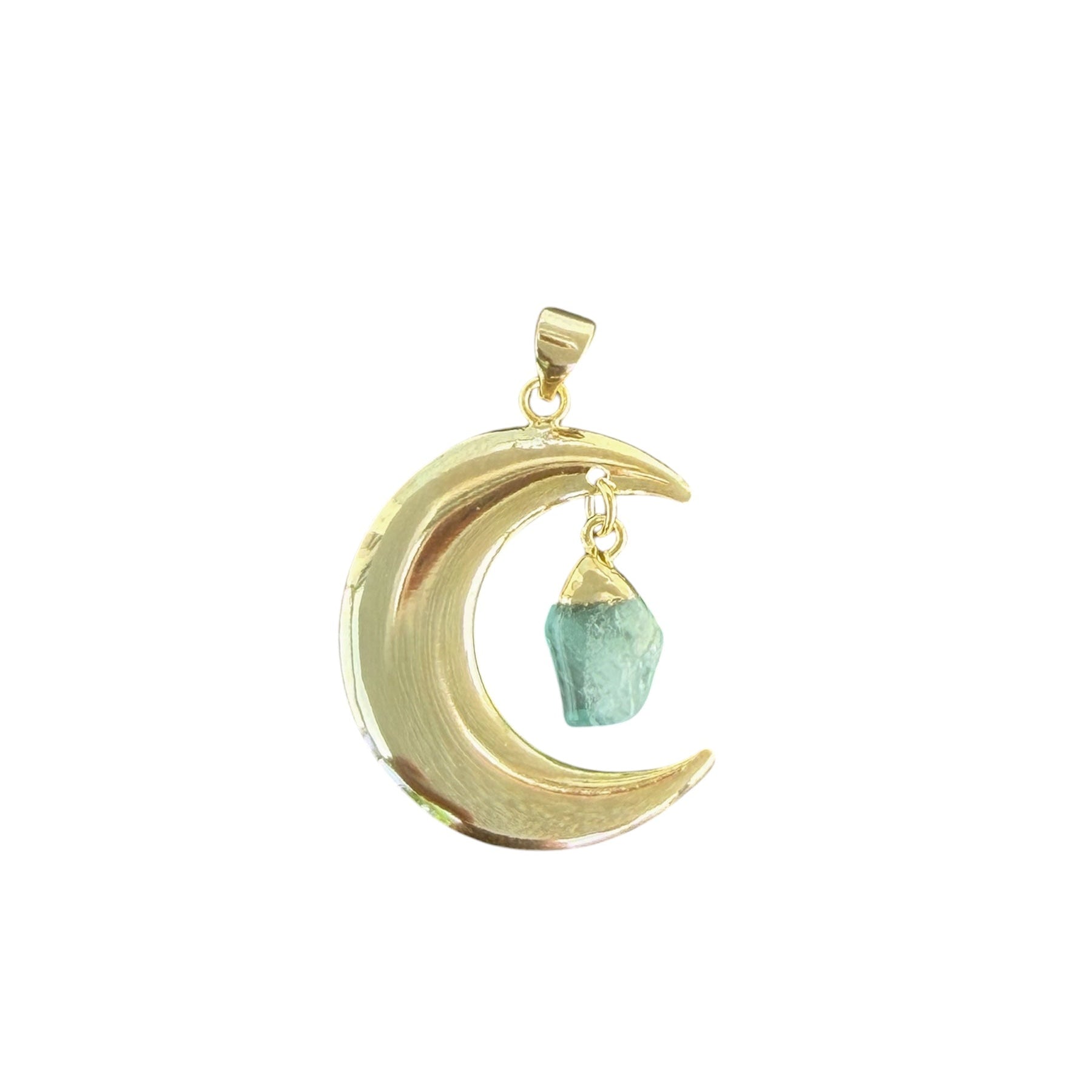 Mond und Stein Anhaenger Luna Aqua