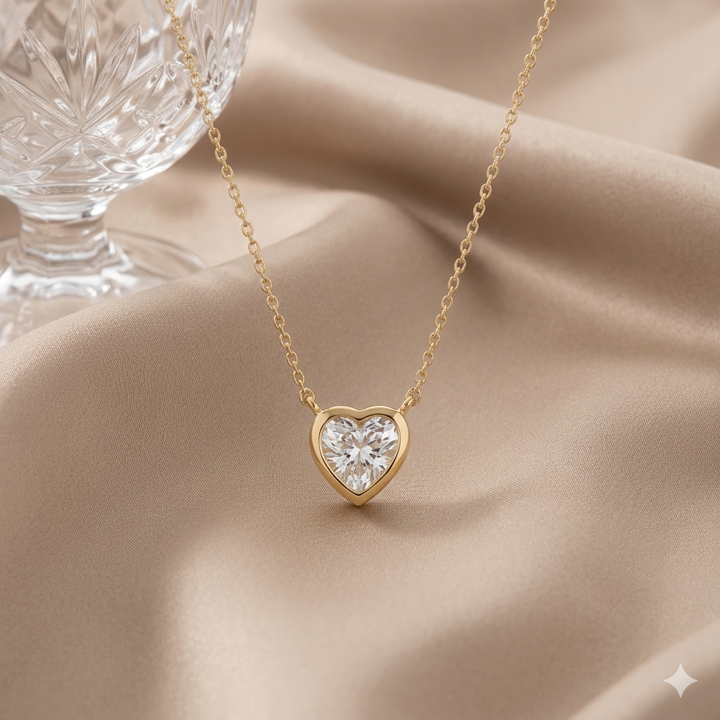 Halskette  Coeur Lumière