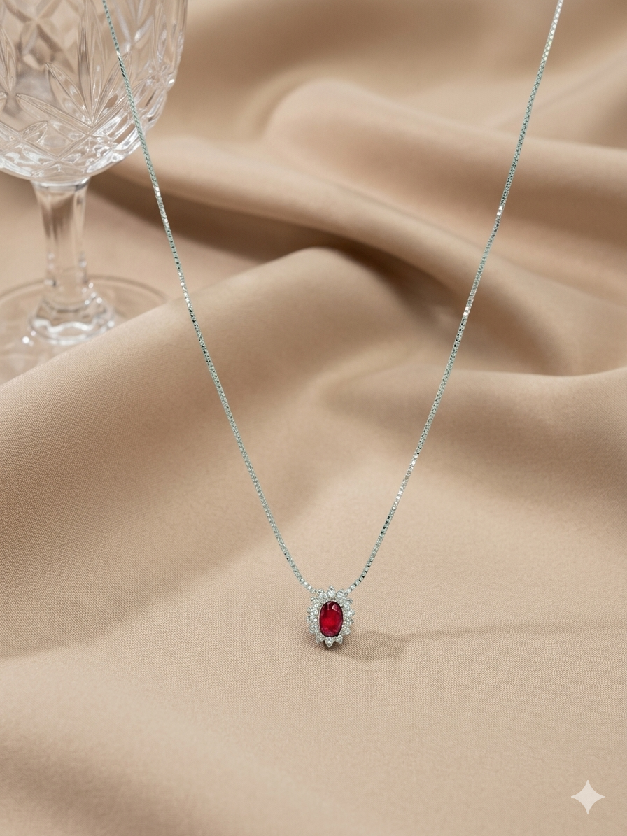 Halskette  Ruby Étoile