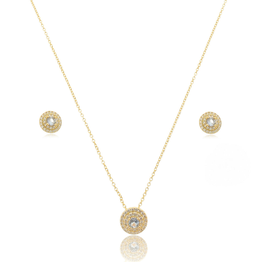 Golden Topaz Radiance Schmuckset
