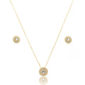 Golden Topaz Radiance Schmuckset