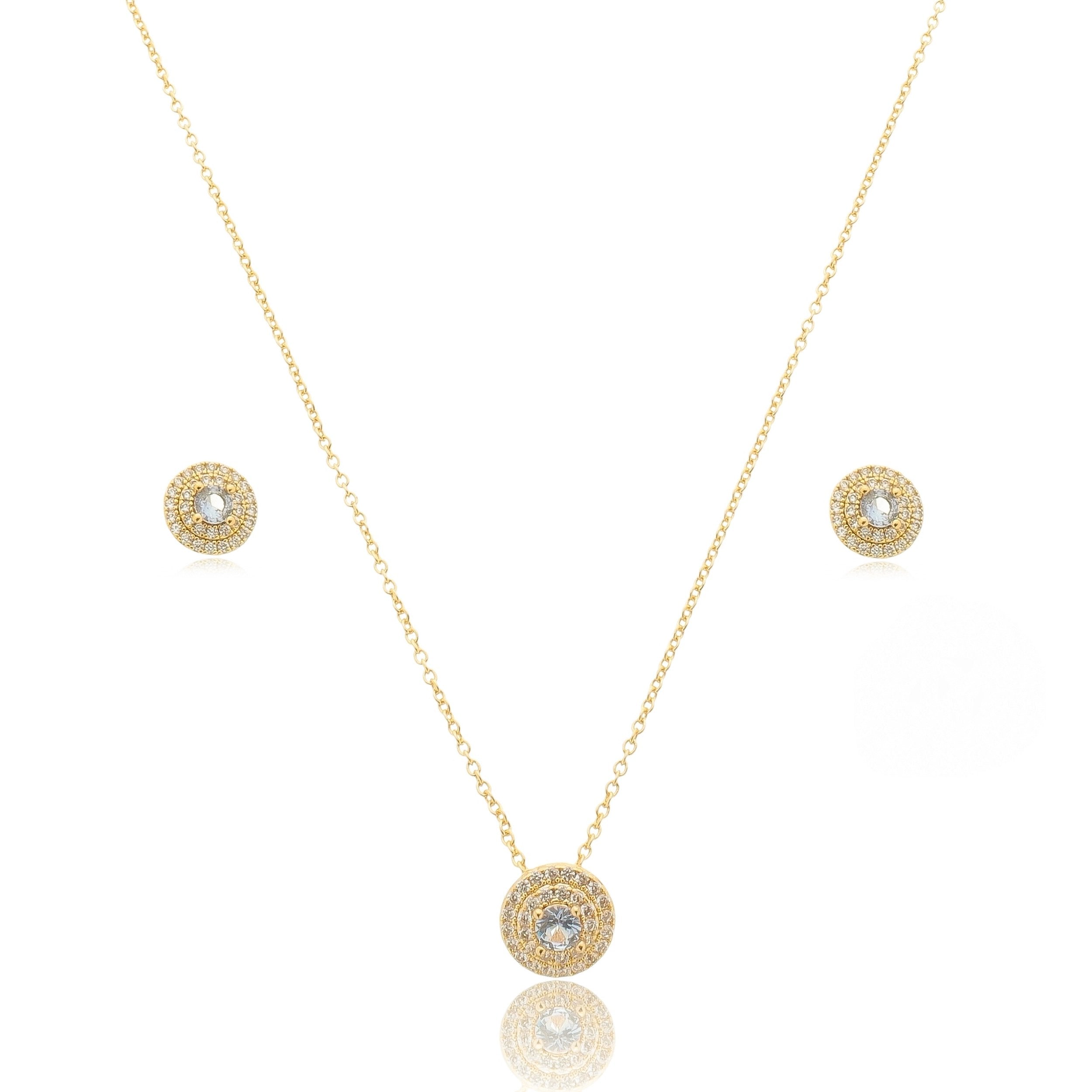 Golden Topaz Radiance Schmuckset