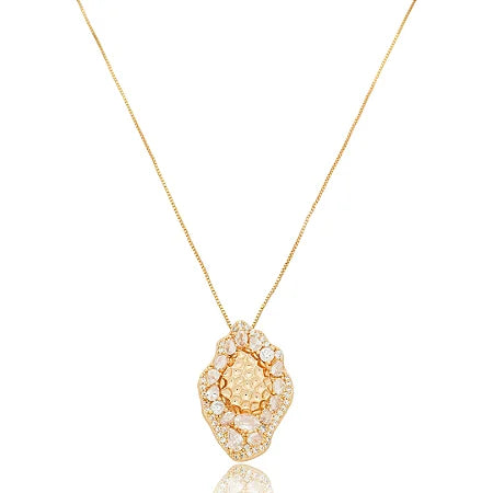 Golden Filigree Halskette