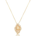 Golden Filigree Halskette