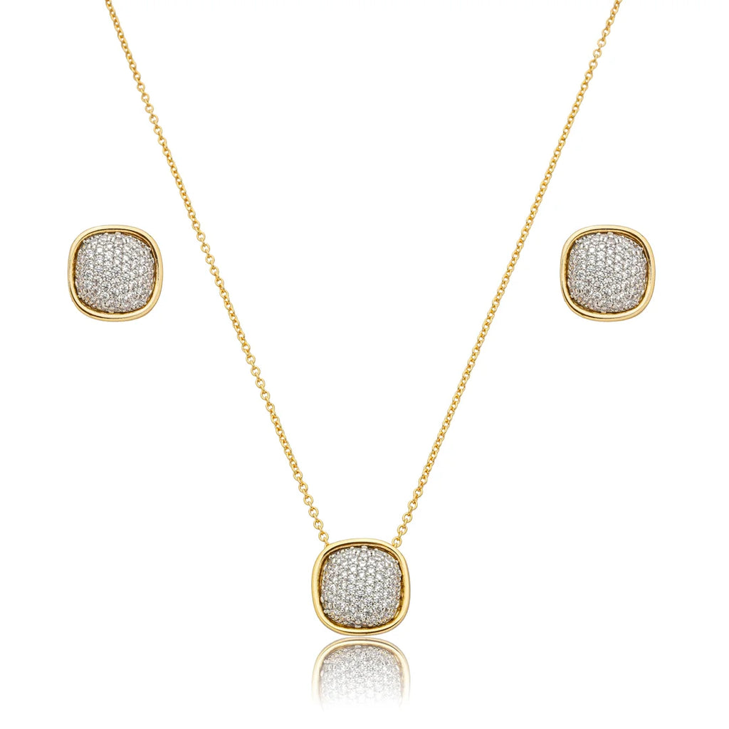 Golden Crystal Aura Set