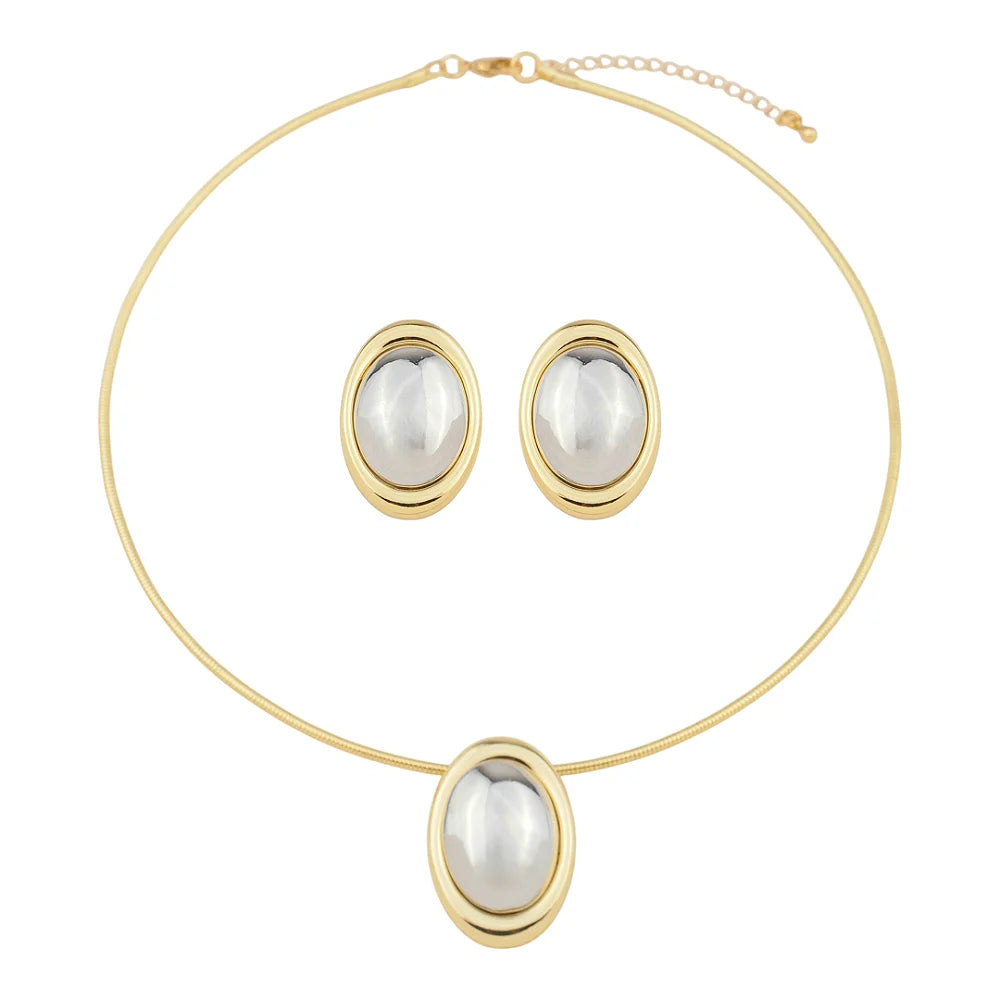 Moonlight Oval Schmuckset
