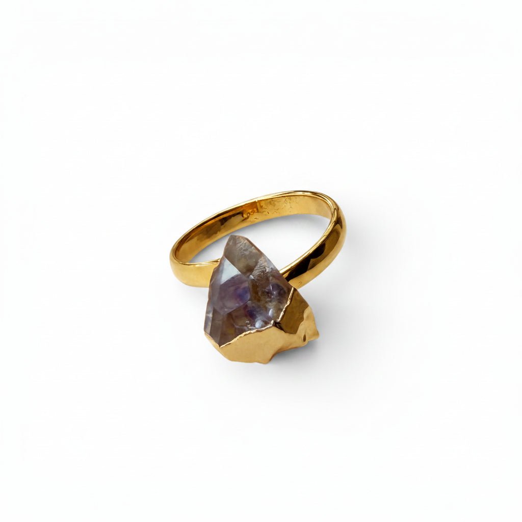 Éclat Blanc Ring - Maison Venus Noir