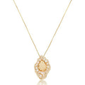 Golden Filigree Halskette - Maison Venus Noir