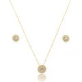 Golden Topaz Radiance Schmuckset - Maison Venus Noir