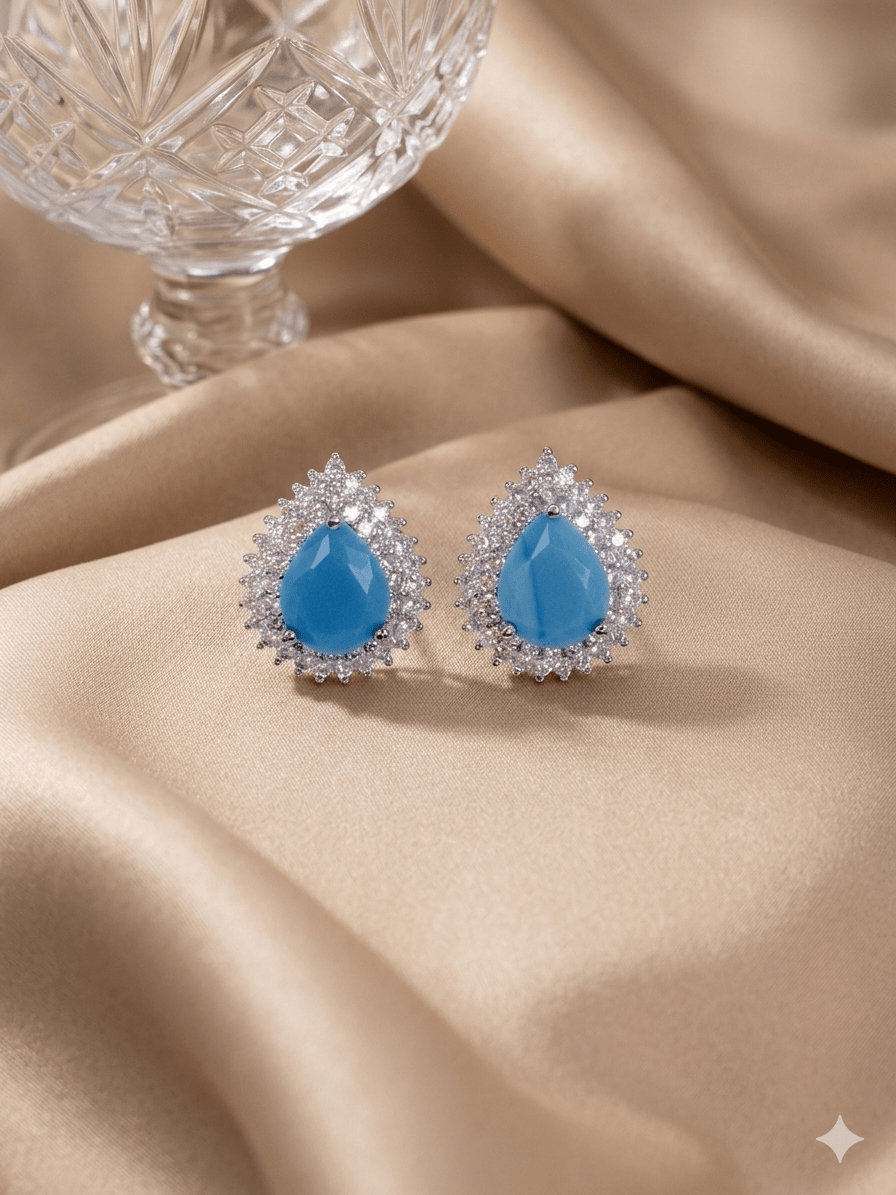 Ocean Glow Earrings - Maison Venus Noir