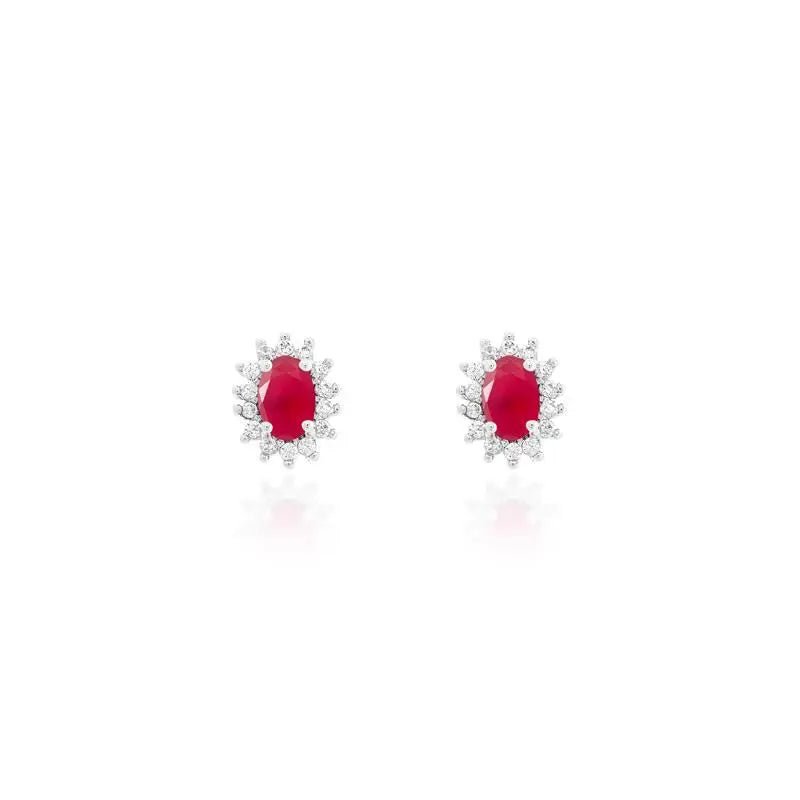 Ohrringe Ruby Étoile - Maison Venus Noir