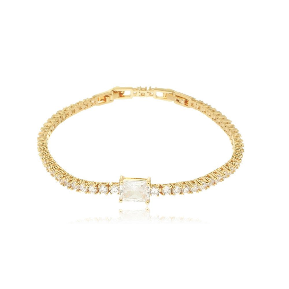 Riviera Tennis Bracelet - Maison Venus Noir