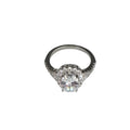 Silver Crystal Royale Ring - Maison Venus Noir