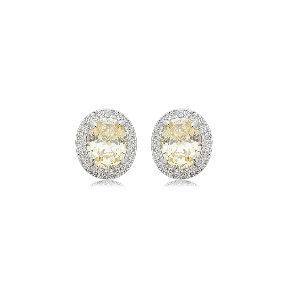 Yellow Fancy Elegance Ohrringe - Maison Venus Noir